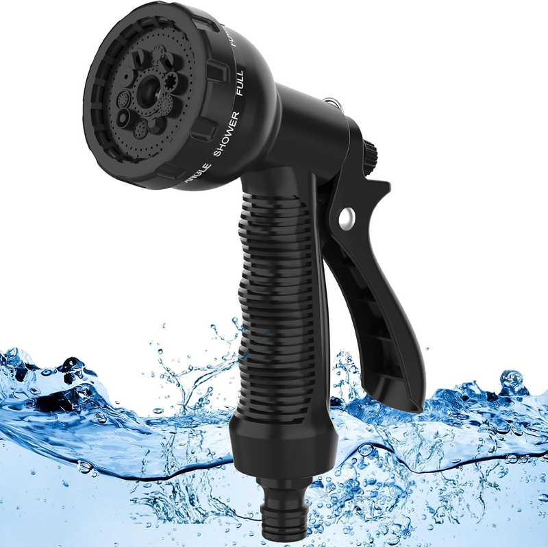 Garden Hose Pipe Spray Gun, 10 Patterns High-Pressure Hose Spray Gun, Garden Hos