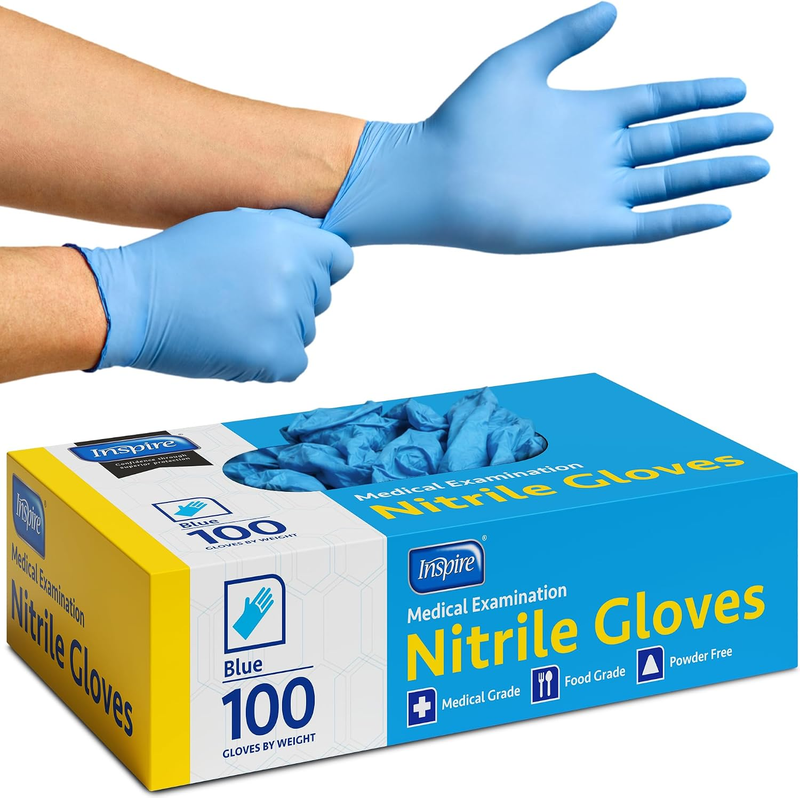 Black Nitrile Disposable Gloves | 4.5 Nitrile Disposable Safety Medical Cooking