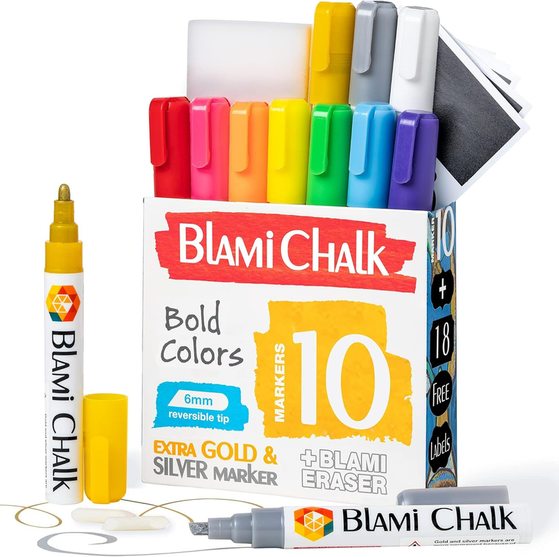 With Extra Gold And Silver Colors, 6mm Rev