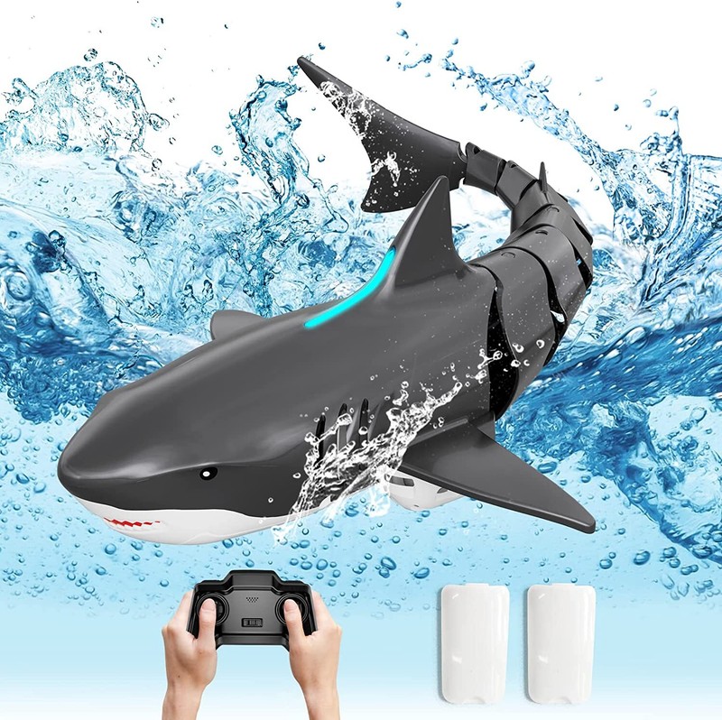 Remote Control Shark Pool Toys for Kids Age 8-12,2.4Ghz
