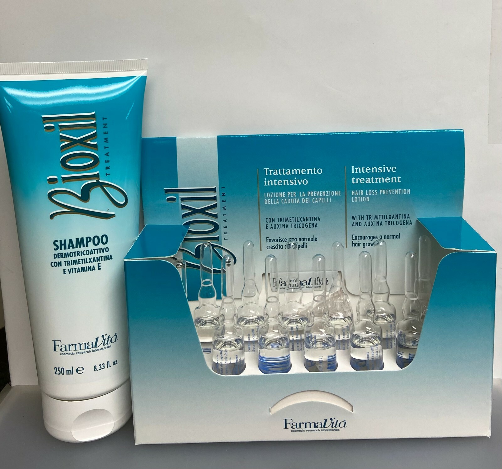 FARMAVITA BIOXIL HAIR LOSS TREATMENT SHAMPOO 250 ML PLUS