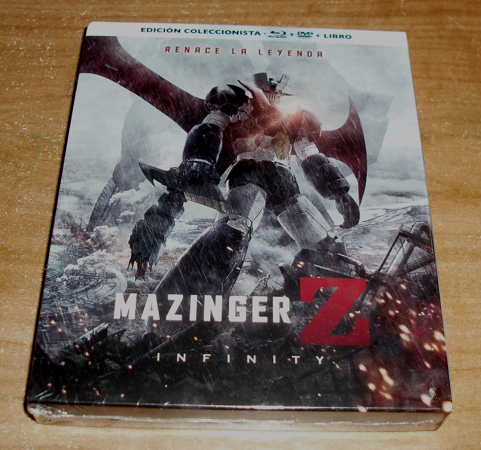 Man DVD、Blu-ray まとめ売り セット Mazinger Z Infinity Collector's Edition Blu-Ray + DVD + Book