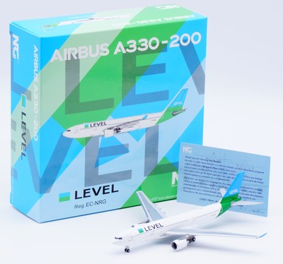 NG Model 1:400 Level Airlines Airbus A330-200 Diecast Aircraft Jet Model EC-NRG