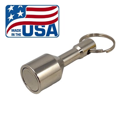  Keychain Neodymium Test Magnet for Scrap Metal Brass Gold Silver Jewelry 18Lbs