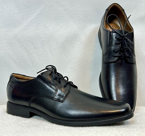 靴 Clarks Tilden Plain 9G (43) Amazon.com | Clarks Men's Tilden Plain Oxford, Dark Tan Lea