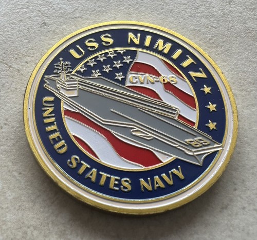 チャレンジコイン　DIA US NAVY - USS NIMITZ CVN-68 Challenge Coin | eBay