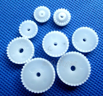 8 Type Plastic Crown Gears Module 05  For Robotic Robot DIY Toy Hobby