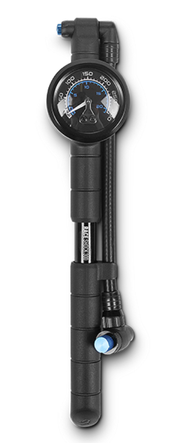ACID Dämpferpumpe RACE SHOCK 300 Fahrradpumpe schwarz