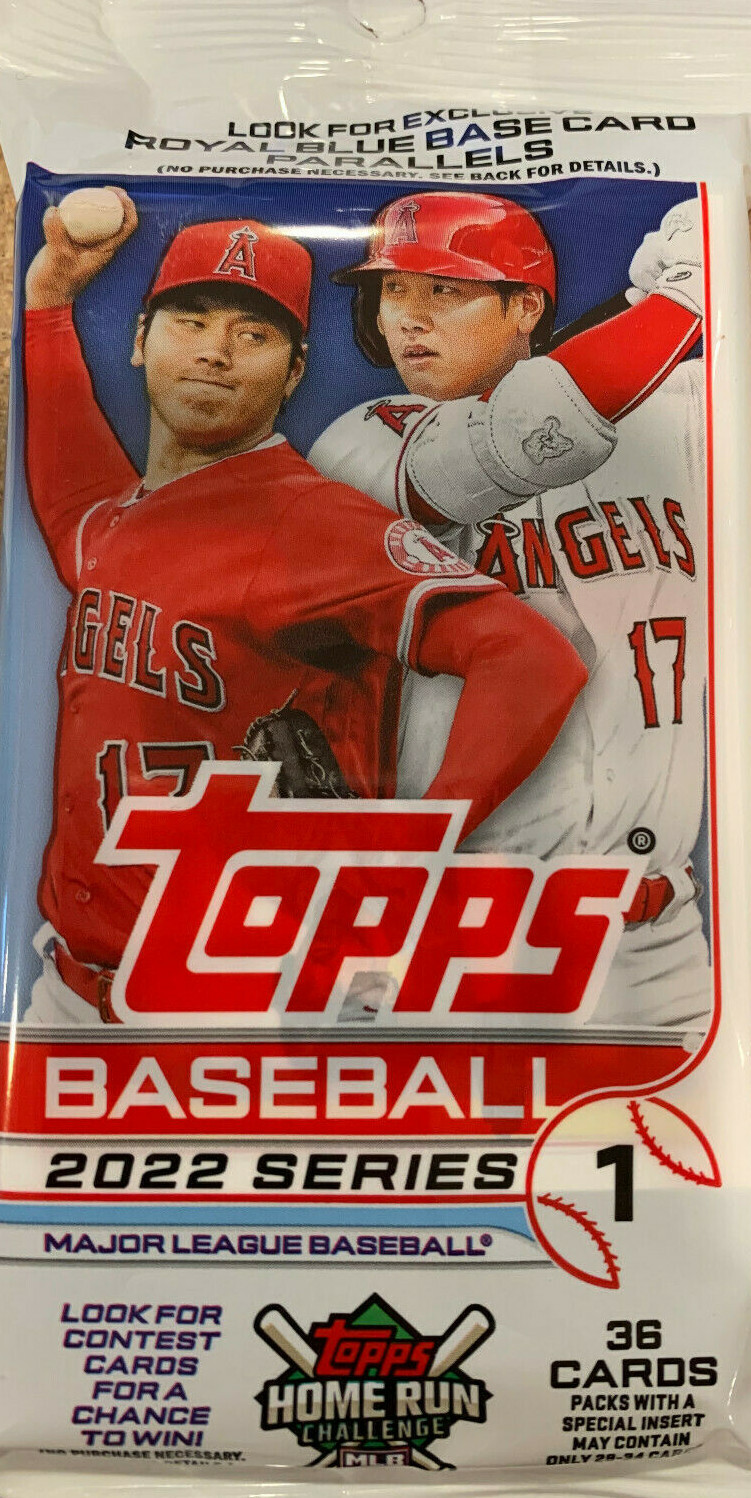 2022 Topps Series 1 Baseball Factory Sealed Value Pack 36 2022 Topps Series 1 Baseball Factory Sealed Value Pack 36