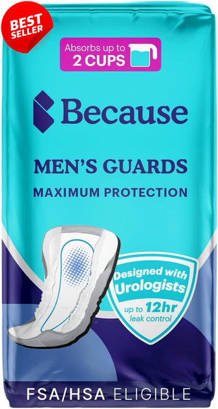Incontinence Guards Men Discreet Odor Control Fast Absorb 20 Count - US