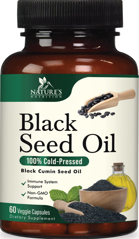Capsules Vegan Cold-pressed 1000mg Extra Strength Nigella