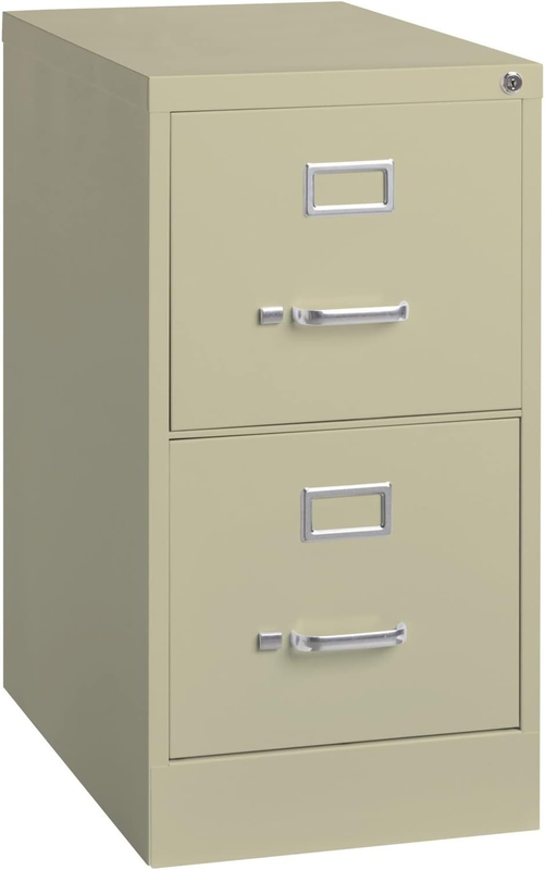 LLR42290 2-Drawer Vertical File, 15" X 22" X 28, Putty