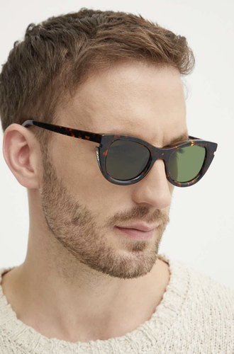 Pre-owned Off-white Oeri112s24pla0016055 Boulder Havana Sunglasses