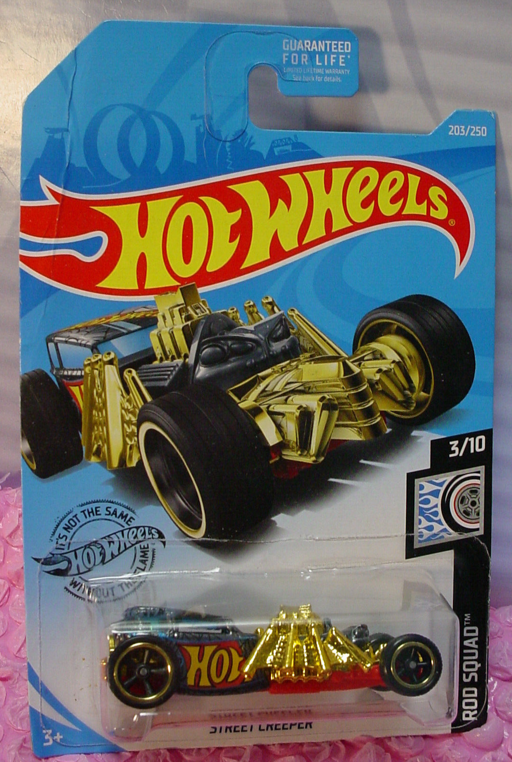 Super Treasure Hunt Street Creeper #203✰black/red/gold✰rod Squad