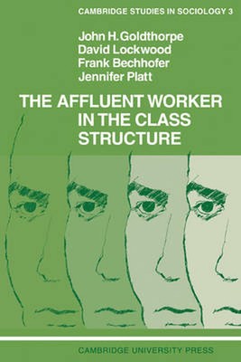 The Affluent Worker in the Class Structure by Jennifer Platt (English) Paperback