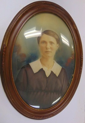 wood frame Antique wood frame oval frame 14x12 inch frame