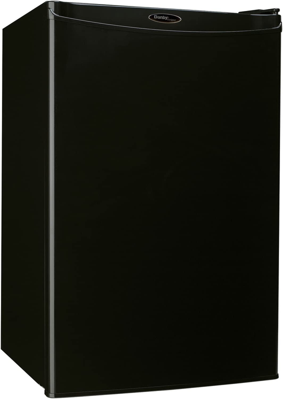 Designer 4.4 Cubic Feet Compact Refrigerator (DAR044A4BDD-3) Black