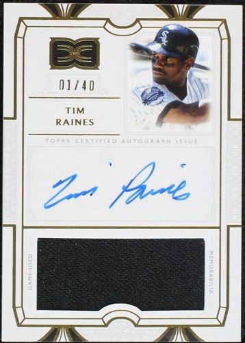 2024 Topps Definitive Collection - Tim Raines #DARC-TR