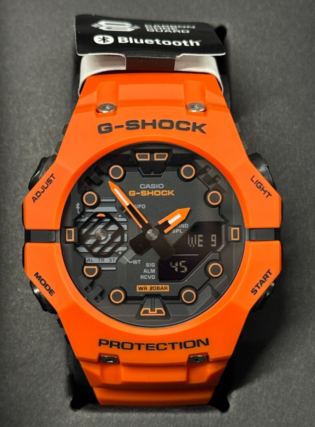 CASIO G-SHOCK GA-B001FL-4AJF Orange Color model Japan Import