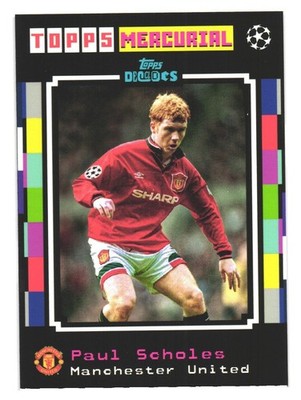 2025 Topps UCC Decades Manchester United Mercurial Paul Scholes