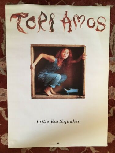 TORI AMOS  Little Earthquakes  rare original promotional poster from 1992