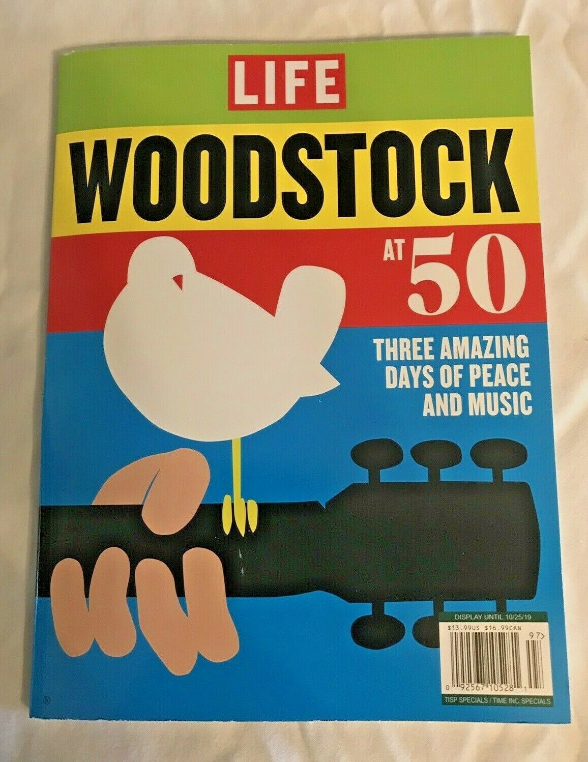 WOODSTOCK LIFE MAGAZINE 2019 50TH ANNIVERSARY 3 AMAZING DAYS OF PEACE