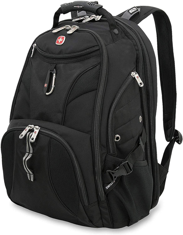 Swissgear 1900 Scansmart TSA 17-Inch Laptop Backpack, Black,