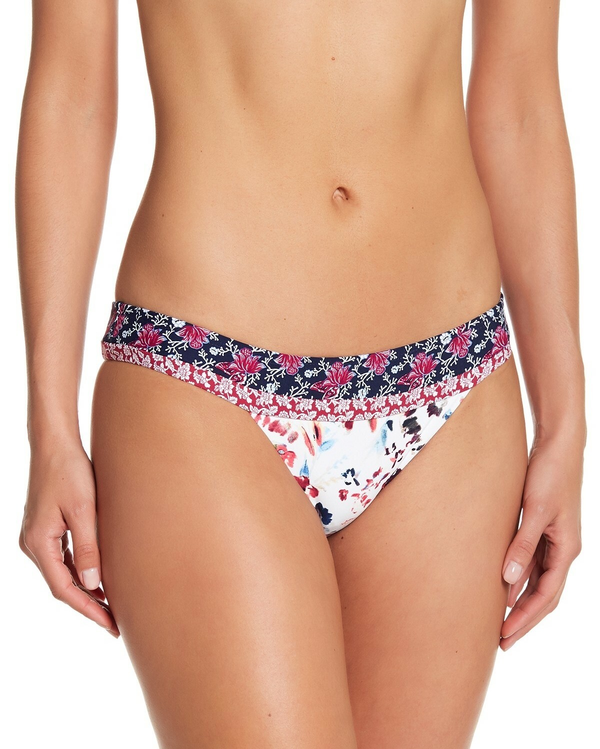 Lucky Brand Gypsy Floral Bikini Bottom Swimwear Sz. Large (Multicolor) 140560