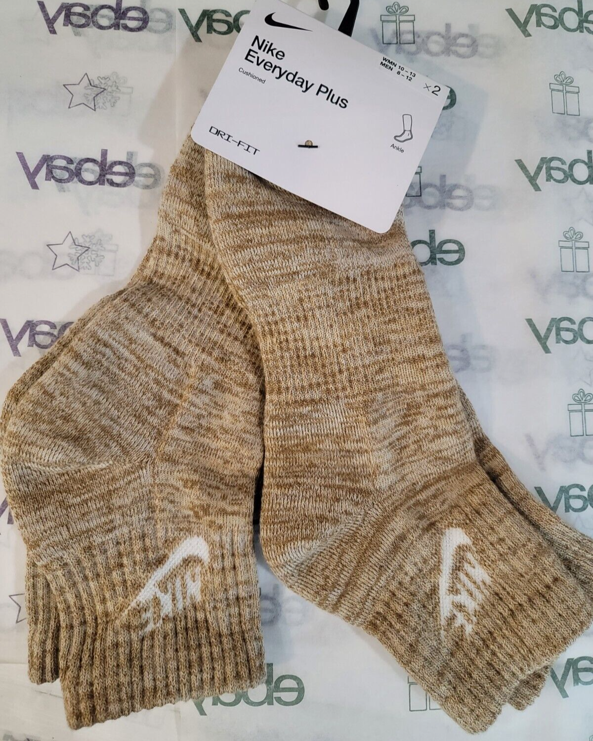 S New 2 Pack Size 8-12 Tan Beige