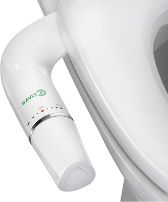 Ciays Bidet Attachment for Toilet Ultra-Slim Standard, 3-White/Sliver 