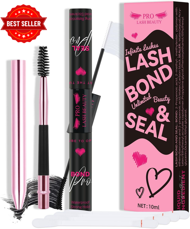 PRO Lash Bond and Seal Cluster Lash Glue & Seal Waterproof DIY Eyelash Extension