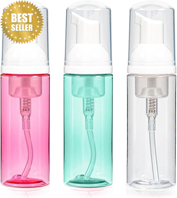 3 Pack Foaming Soap Dispenser, Foam Pump Bottle 60 Ml/2 Oz Foam Dispenser Travel