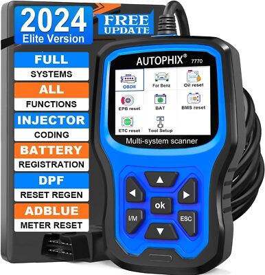 AUTOPHIX 7770 for Mercedes Benz All System Car OBD2 Scanner Diagnostic Scan Tool
