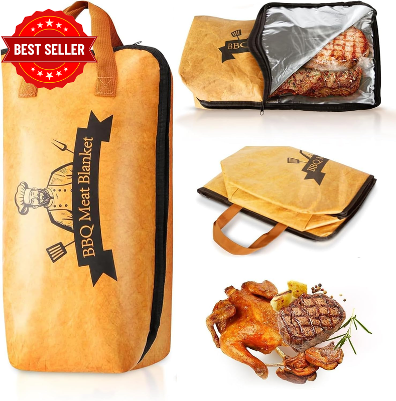 BBQ Blanket for Resting Meat Compatible with Smoker Grill