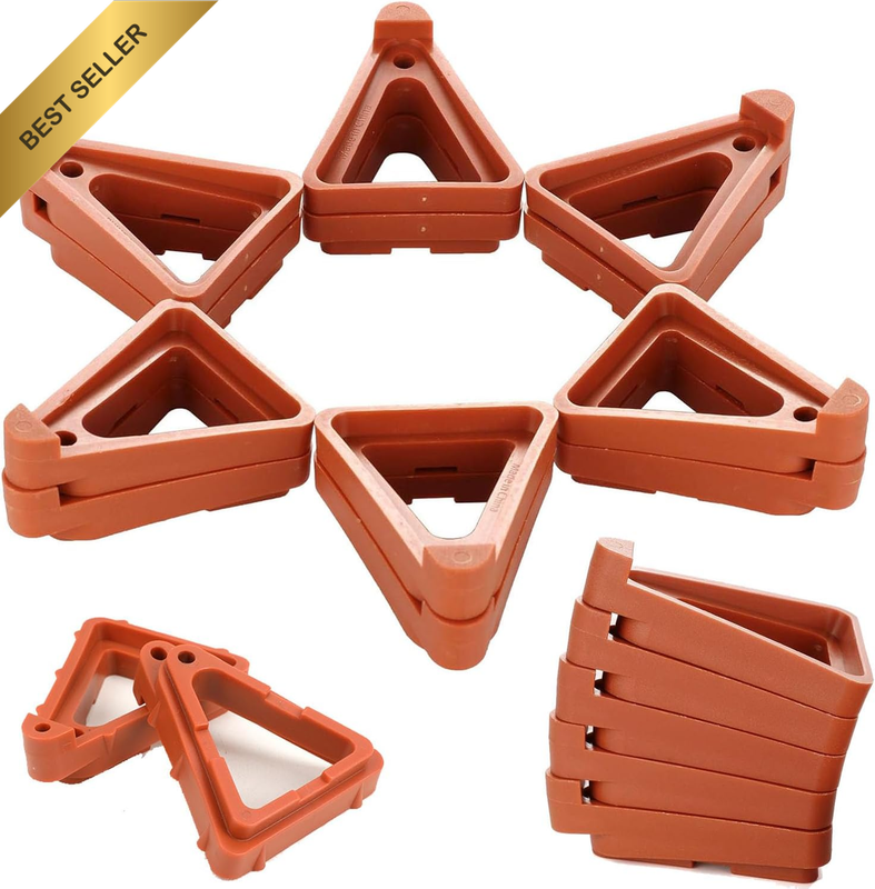 24 Pcs Plant Pot Feet, Pot Feet Plant Pot Toes Invisible Triangle Flower Pot Ris