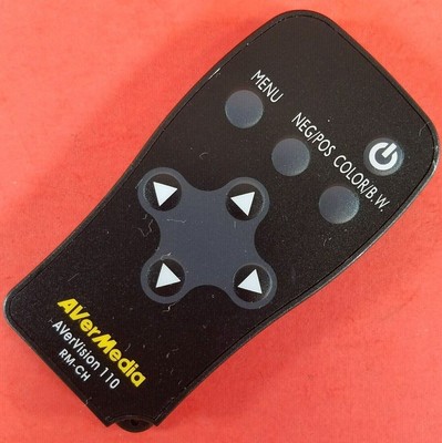 Genuine AVerMedia AVerVision 110 RM-CH Remote Control OEM Replacement Controller