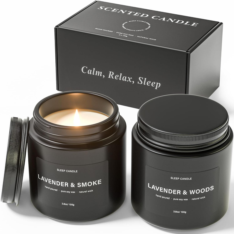 Scented Candles for Men, BOYUJK Candles for Home Scented, Sc
