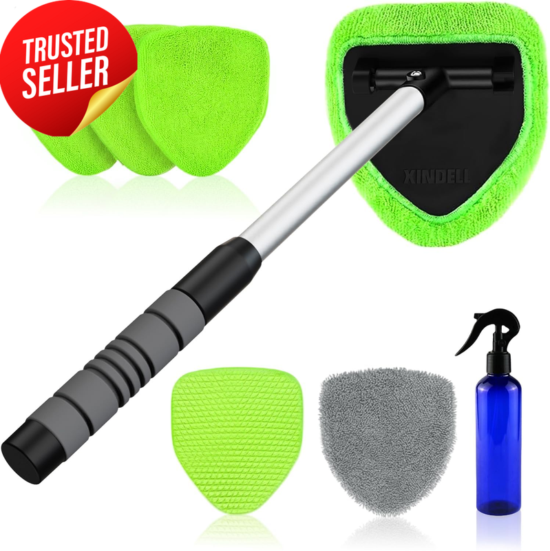 XINDELL Windshield Cleaner Extendable Microfiber