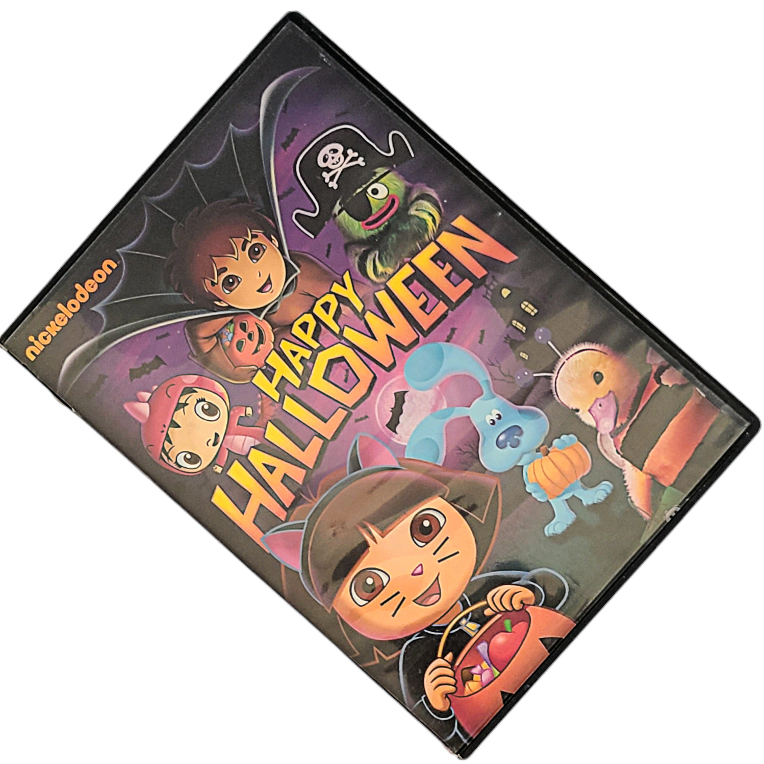 Nickolodeon Jr Happy Halloween DVD 4 Toddlers Dora Blues Clues