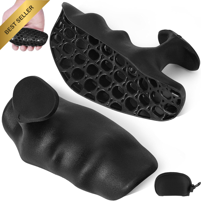 Anti-Slip Rubber Workout Grips with Bag for Weight Lifting Pull Ups Gym