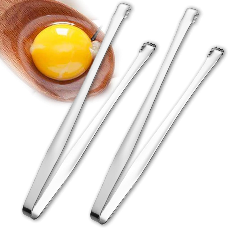 Egg Chalaza Removal Tool, 2Pcs Stainless Steel Egg Chalaza Removal Tools,Stainle