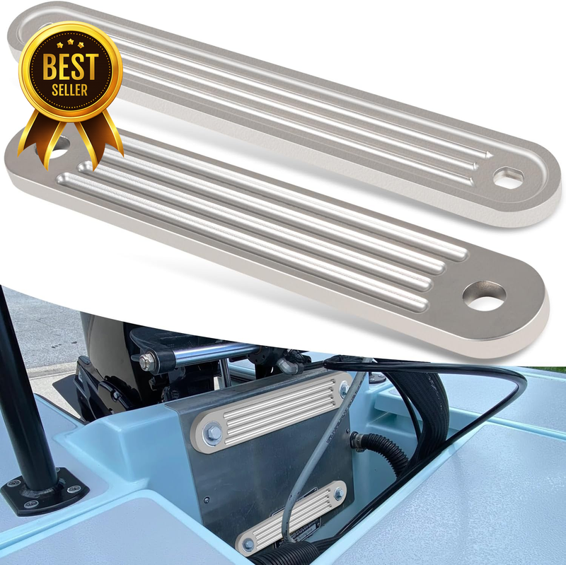 Transom Support Plate Kit 12 And 15 Inch Cast Aluminum 2 Pack TSP 1 TSP 2DP