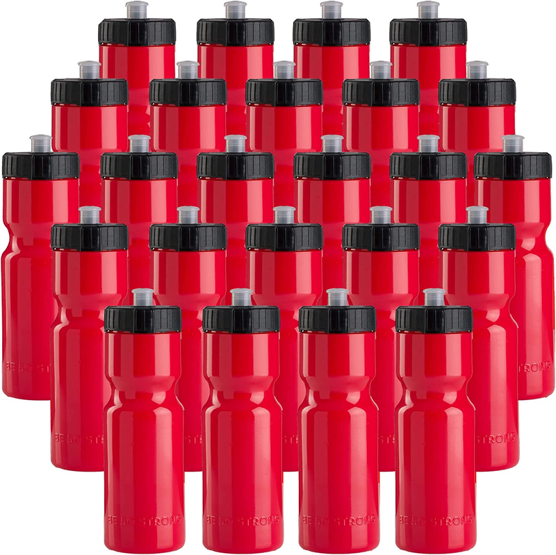 | 24 Pack Sports Bottle | 22 Oz. Bpa-free Easy Open With Pull