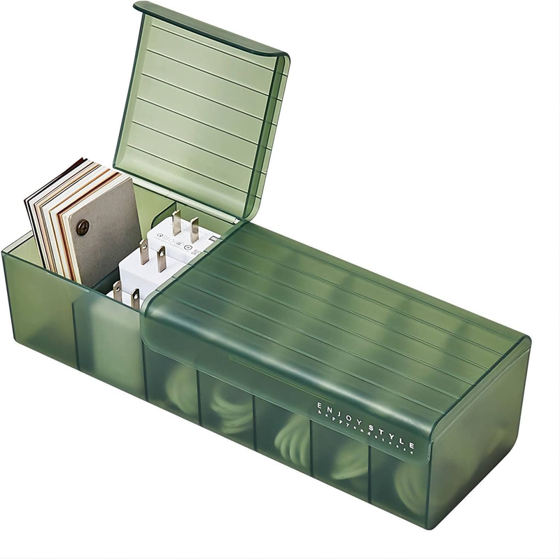 Cable Storage Box, Cord Management & Organiser Box, Premium Plastic Cable Manage