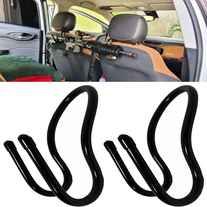 2 Pack Seat Back Gun Rack Bow Holder Truck Car Rifle Shotgun O...