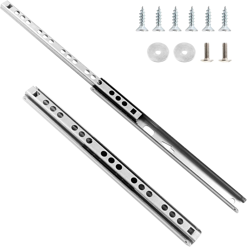 Kemcatui 7 Inch Drawer Slides, Heavy Duty Drawer Slide, Ball Bearing Cabinet Sli