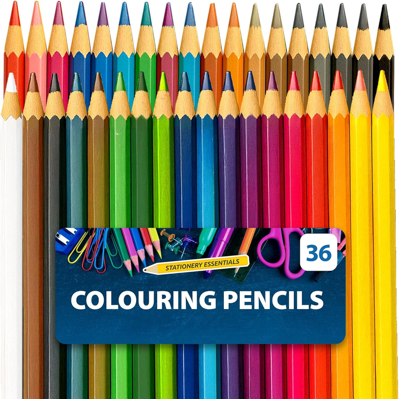 SOL 36 Colouring Pencils for Adults - Blendable Assorted Coloured Pencils