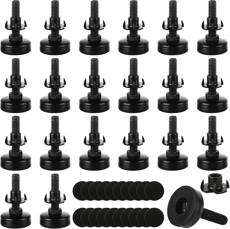 Leveling Feet 3/8-16 Thread for Furniture Chairs Cabinets Sofa Workbenches Legs