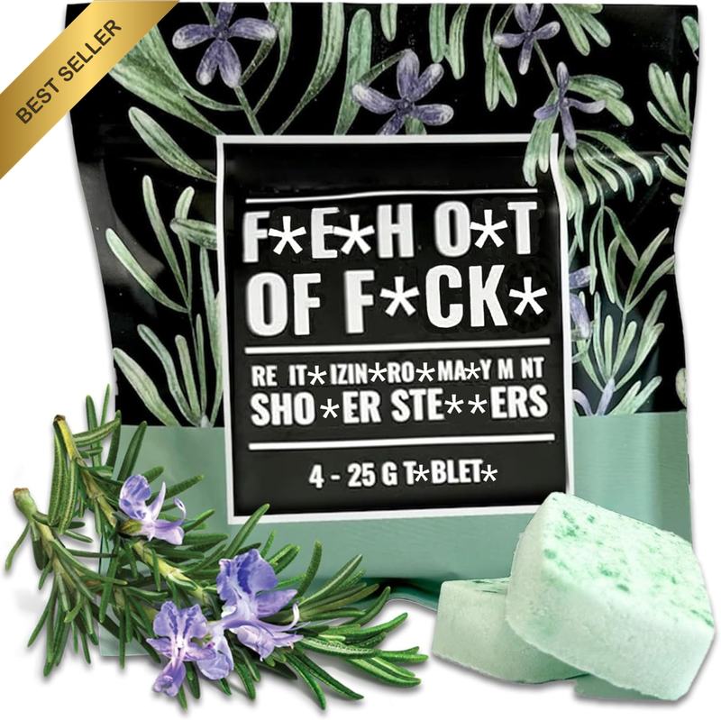 Swear Shower Steamers Gift Set, Shower Steamers Aromatherapy with Charmed Aroma,