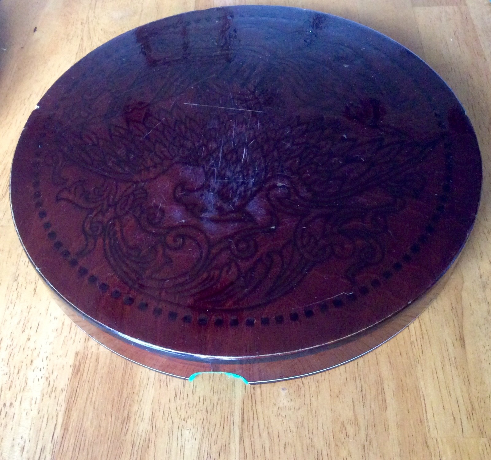 Vintage KAY Banjo Resonator Back / Eagle / Project / Parts / Luthier/ 12 1/4” ID